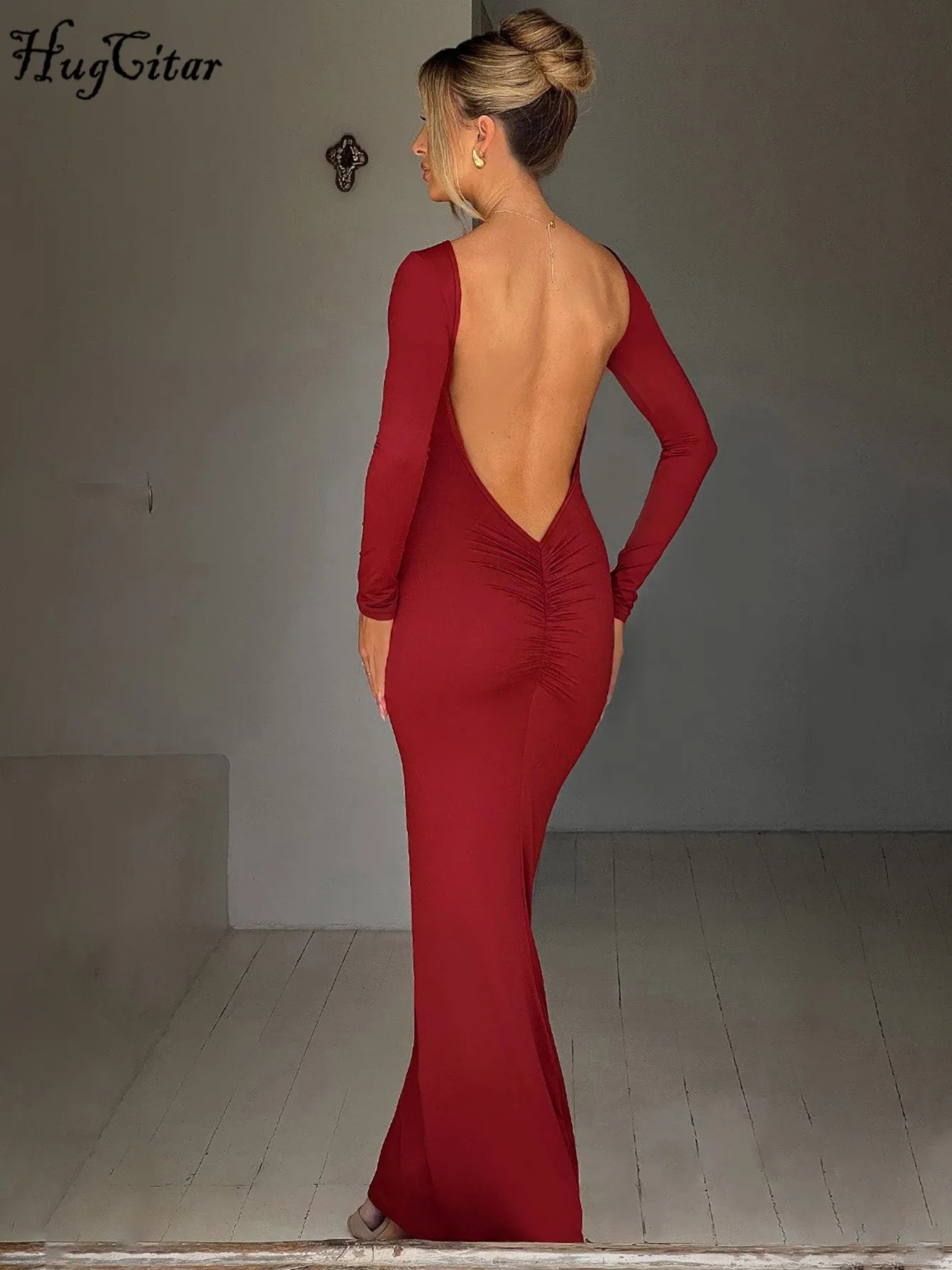 Bodycon Maxi Prom Dress