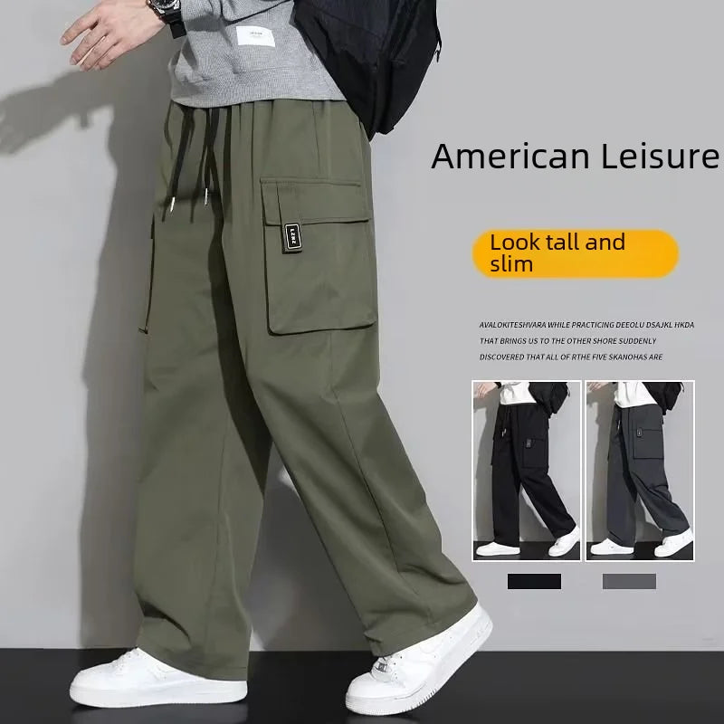 American Style Green Cargo Pants