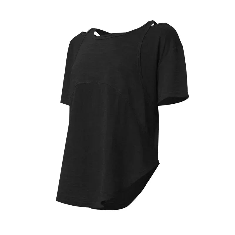 Sportswear Women's Fitness Clothing T-shirt