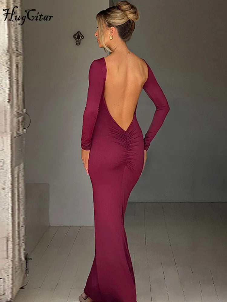 Bodycon Maxi Prom Dress