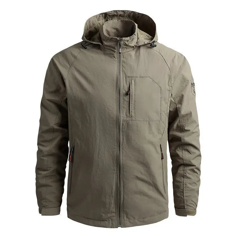 Men's Jackets Waterproof Military Hooded Jacket Windbreaker