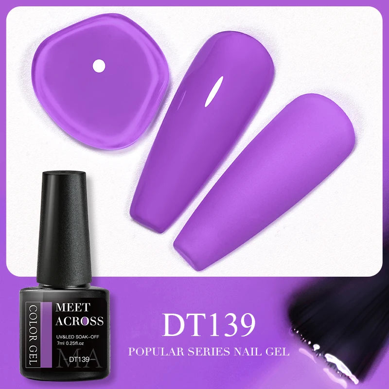 Dried Flower Gel Nail Polish