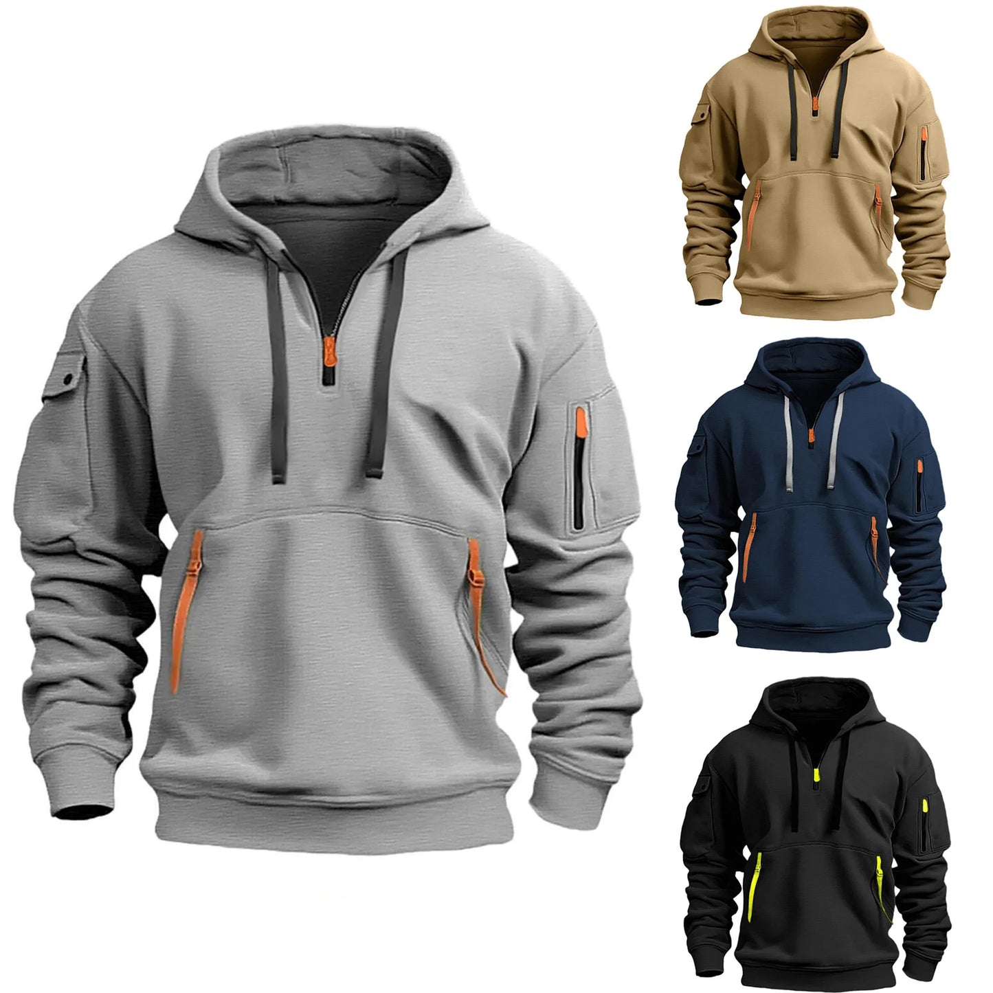 Fleece Hooded Casual Shirt